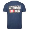 Homme Canadian Peak T-Shirt | Jistereak Navy Rm Men 249