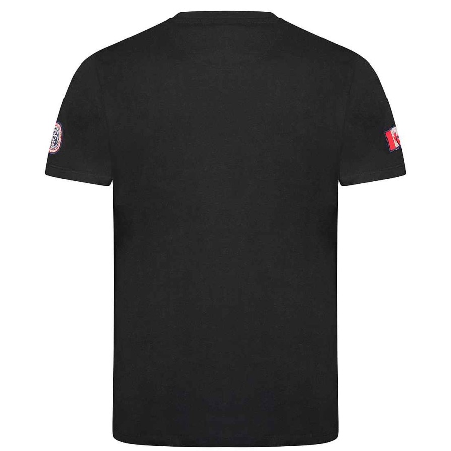 Homme Canadian Peak T-Shirt | Jotruneak Black Rm Men 249