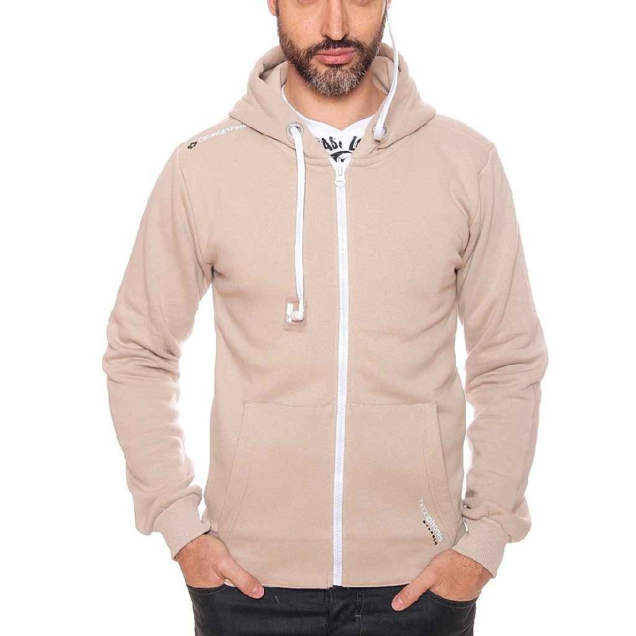 Homme Canadian Peak Transpirer | Fantasio Men Beige 100 With Headphone