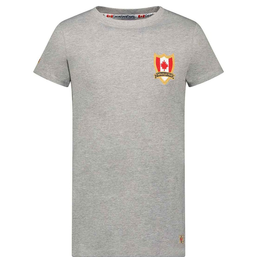 Homme Canadian Peak T-Shirt | Jeganteak Bgrey Rm Men 249