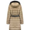 Femme Canadian Peak Parka | Anemoneak Taupe Lady 045