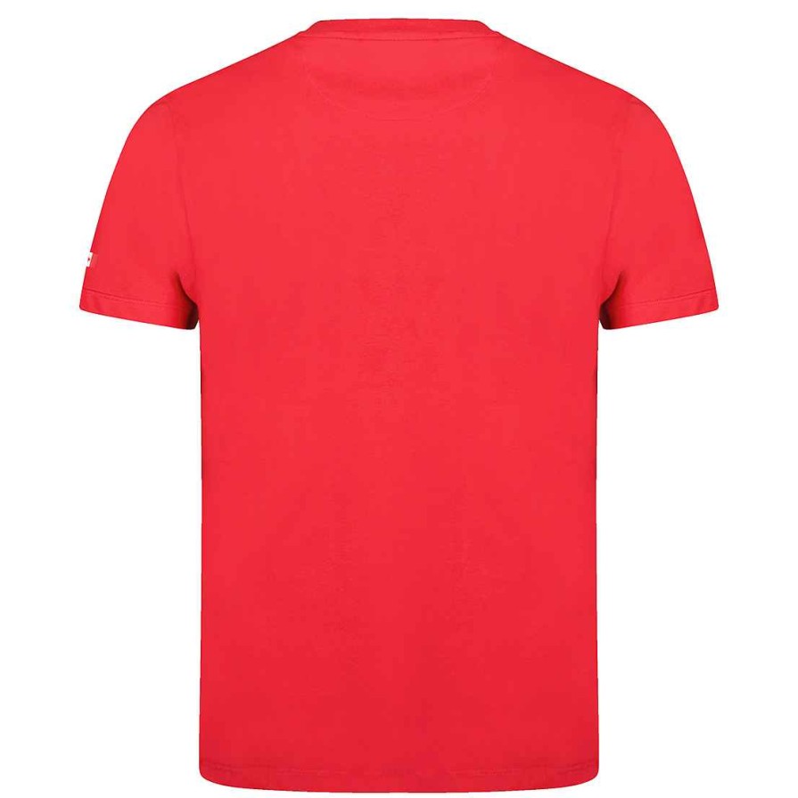 Homme Canadian Peak T-Shirt | Jacobeak Red Rm Men 249