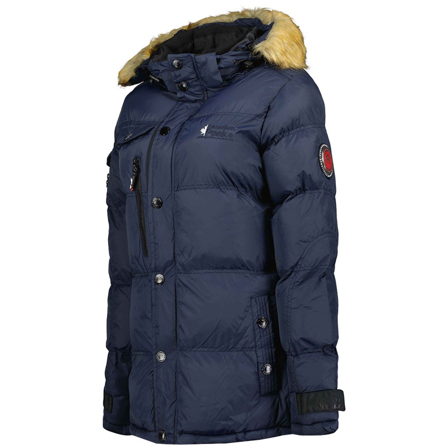 Femme Canadian Peak Parka | Bukka Navy Cp Rm Lady 021