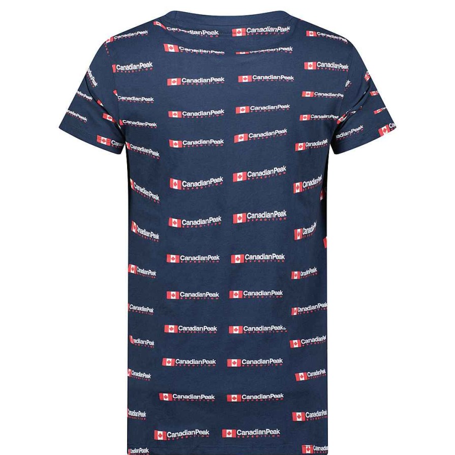 Homme Canadian Peak T-Shirt | Jabarieak Navy Rm Men 249