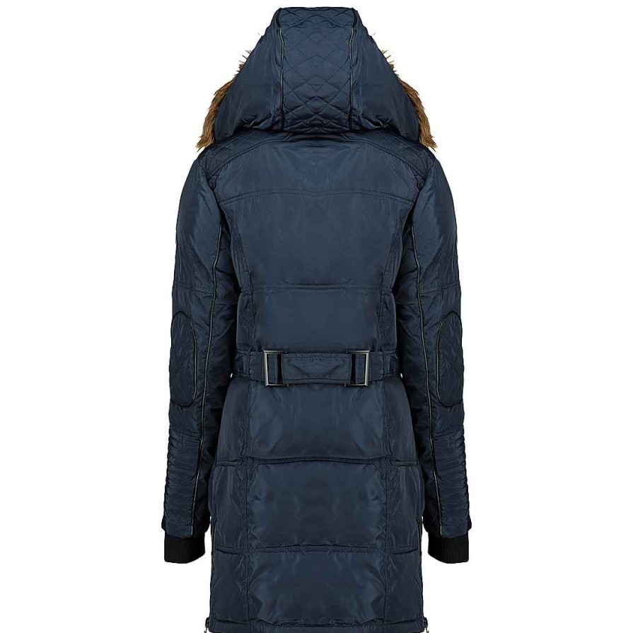 Femme Canadian Peak Parka | Beauty Navy Rm Lady 021