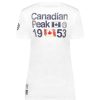 Femme Canadian Peak T-Shirt | Jarofeak White Lady Rm 235