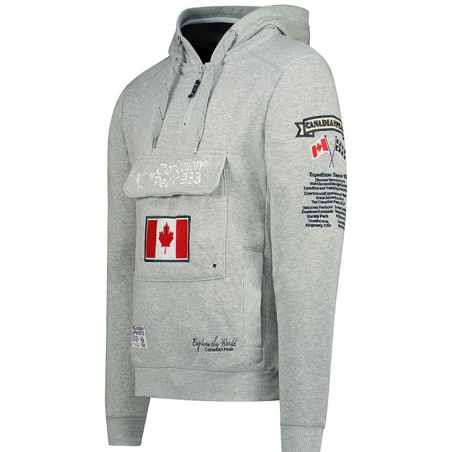 Homme Canadian Peak Transpirer | Galapagos Lgrey Cp Men 054 Rm