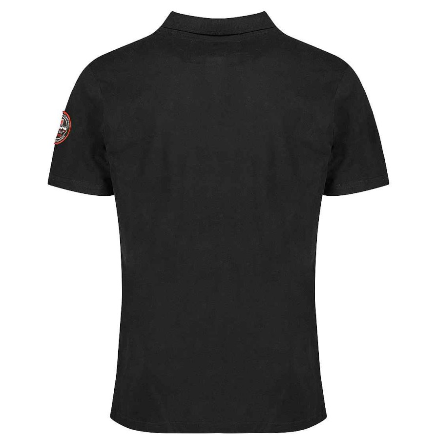 Homme Canadian Peak Polo | Kancreak Black Rm Men 254