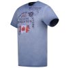 Homme Canadian Peak T-Shirt | Jergeneak Navy Men 235