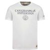 Homme Canadian Peak T-Shirt | Jvickeak White Rm Men 249