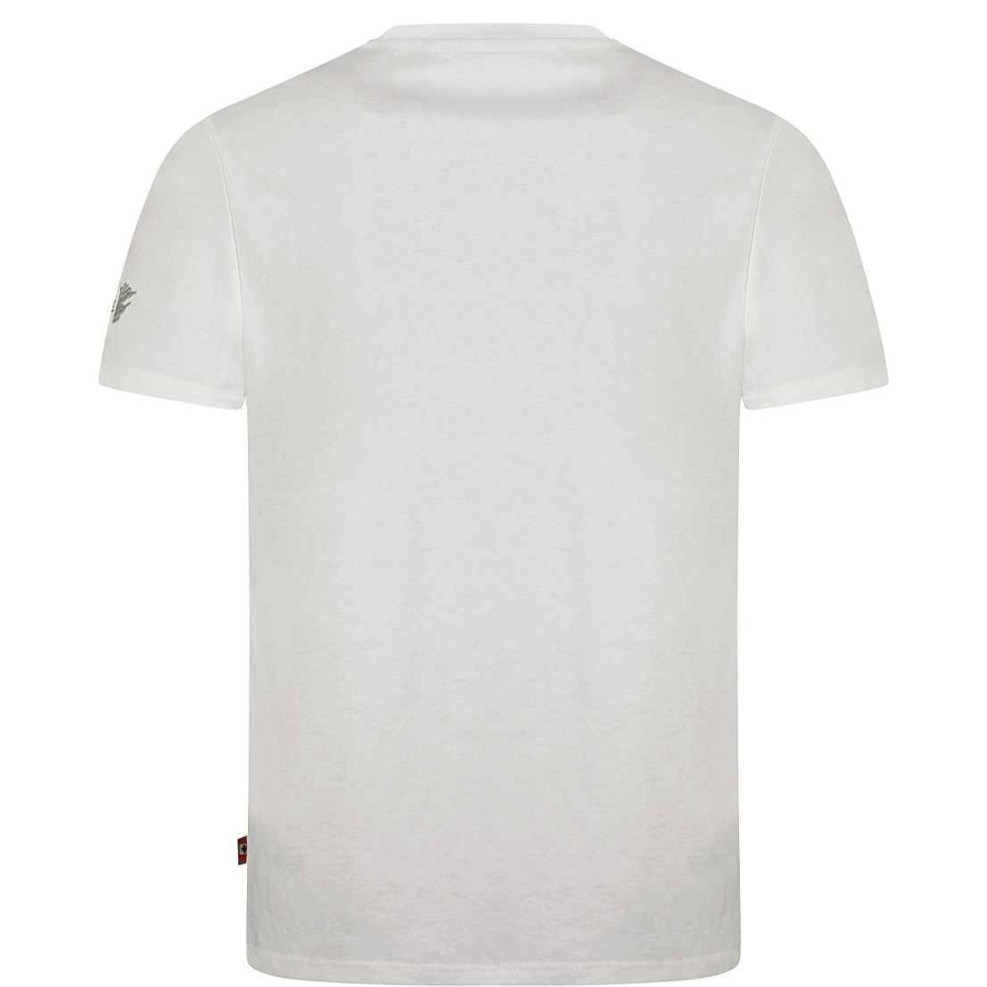 Homme Canadian Peak T-Shirt | Jaloneak White Rm Men 249