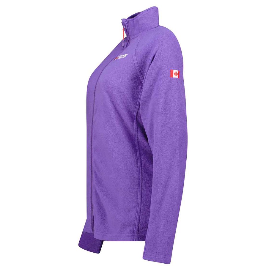 Femme Canadian Peak Polaire | Tugeak Fz Rm Purple Lady 224