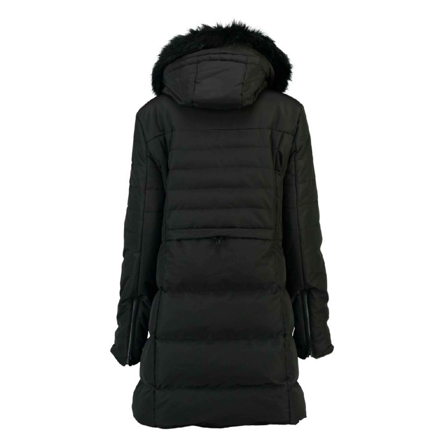 Femme Canadian Peak Parka | Diazeak Cp Black Lady 054