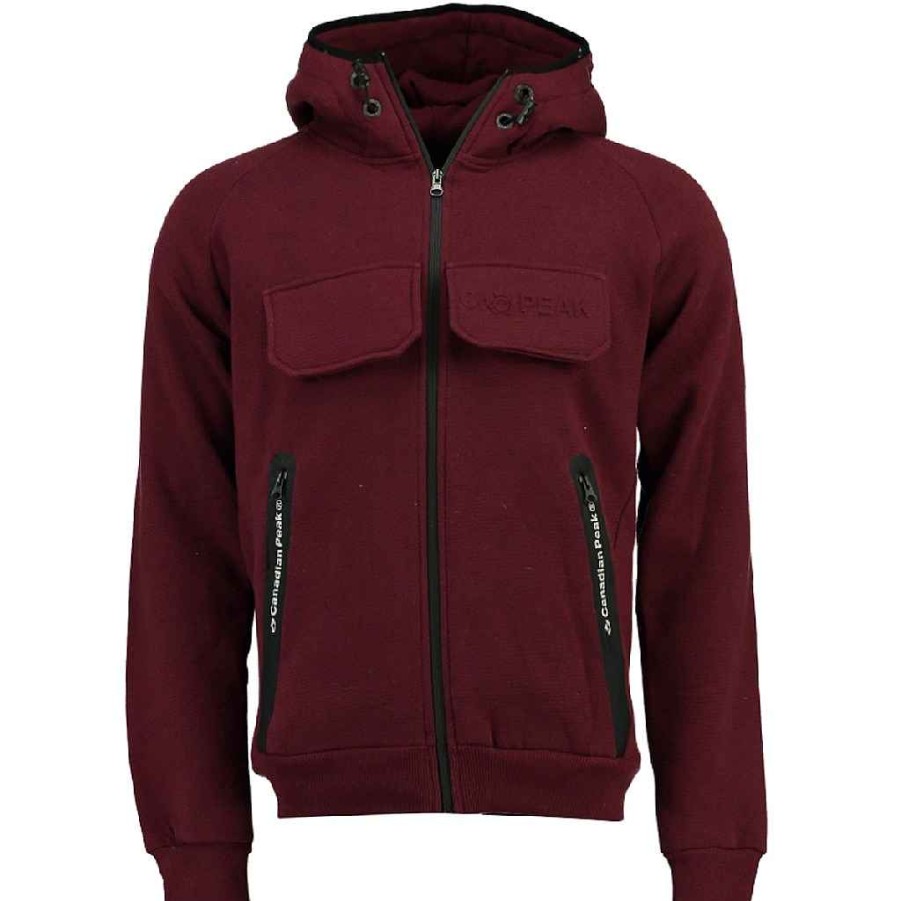 Homme Canadian Peak Transpirer | Gortion Bordeaux Cp Men 100 Zem