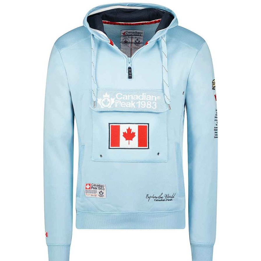 Homme Canadian Peak Transpirer | Galapagos Ass C Sky Blue Men 100