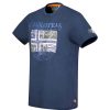 Homme Canadian Peak T-Shirt | Jaloneak Navy Rm Men 249