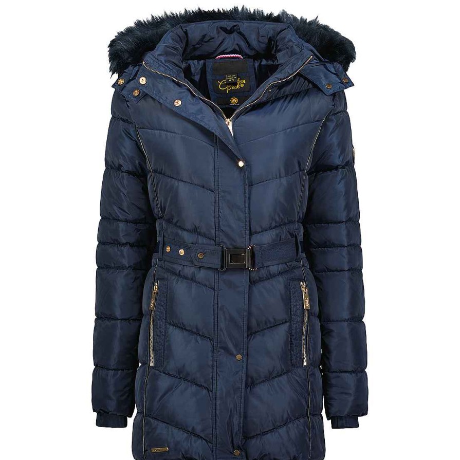 Femme Canadian Peak Parka | Beckeak Navy Cp Lady 054 Bs