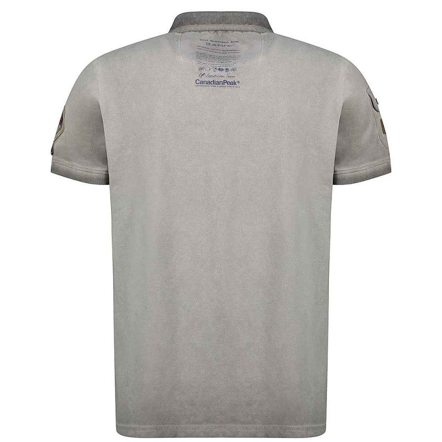 Homme Canadian Peak Polo | Kinflateak Bgrey Rm Men 254