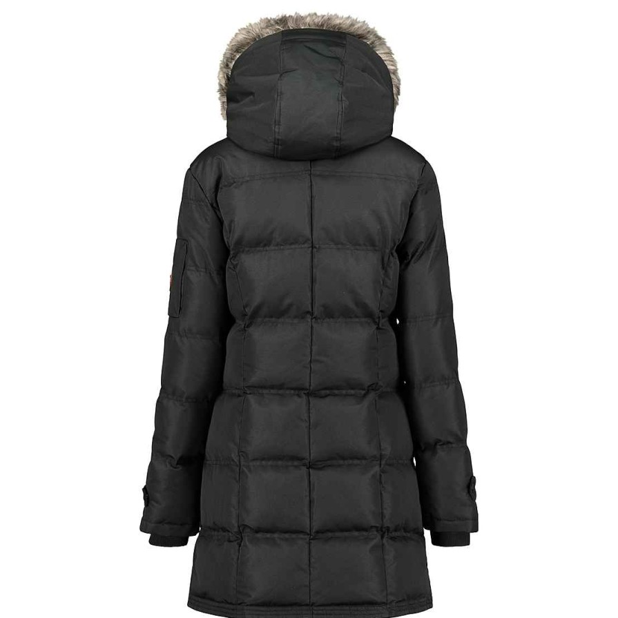 Fille Canadian Peak Parka | Axelus Black Girl 070