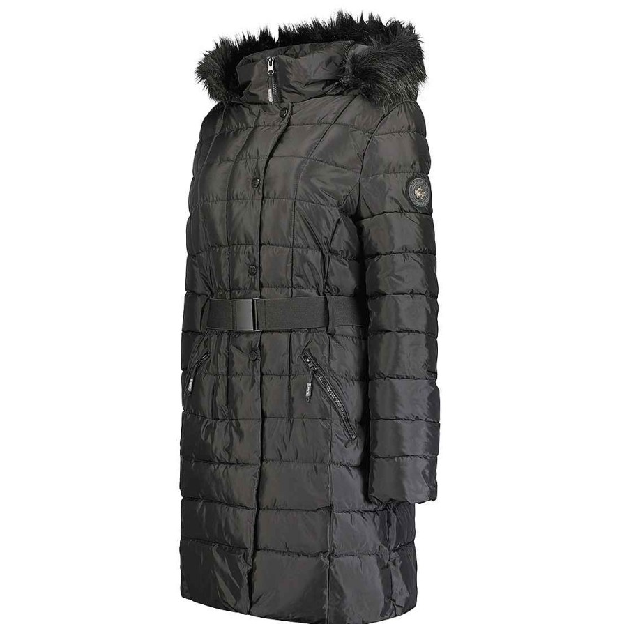 Femme Canadian Peak Parka | Anemoneak Black Lady 045