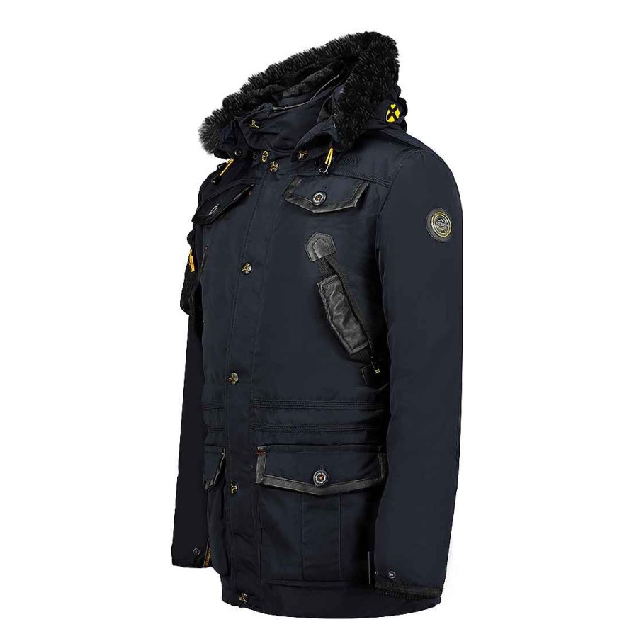 Homme Canadian Peak Parka | Acrobate Navy Db Men 077 Hh - Size S