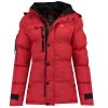 Femme Canadian Peak Parka | Bukka Red Cp Rm Lady 021