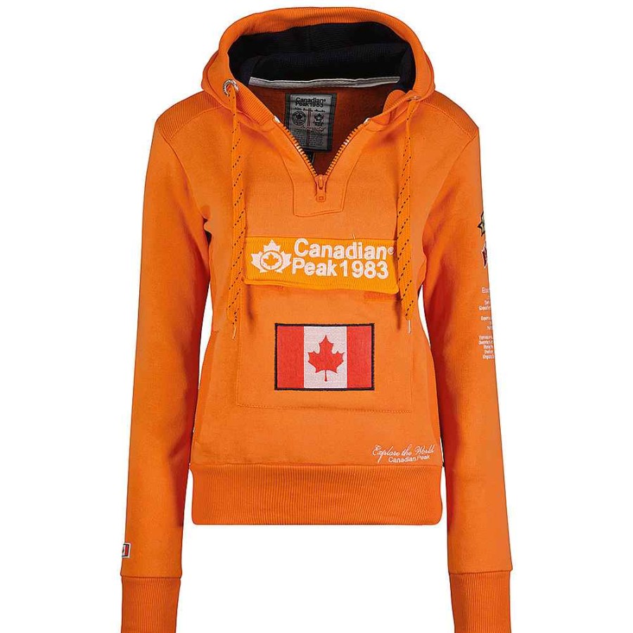 Femme Canadian Peak Transpirer | Gyrelle Fluo Orange Cp Rm Lady 054