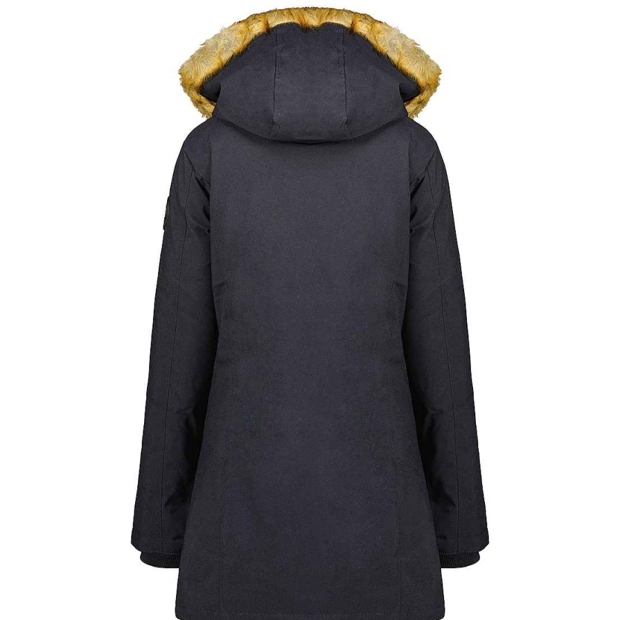 Femme Canadian Peak Parka | Dinamai Navy Mt Lady 001