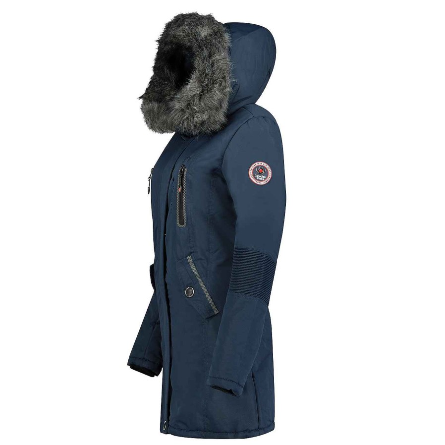 Femme Canadian Peak Parka | Camilly Navy Lady 070 Bs