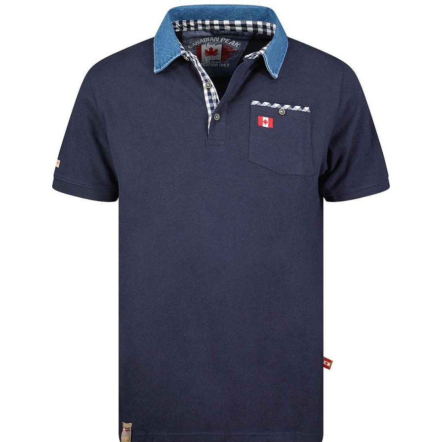 Homme Canadian Peak Polo | Kerwineak Navy Rm Men 419