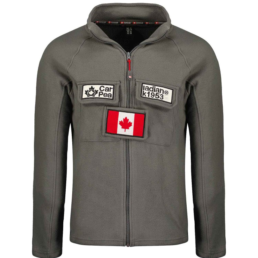 Homme Canadian Peak Polaire | Tantouneak Fz Dgrey Rm Men 235