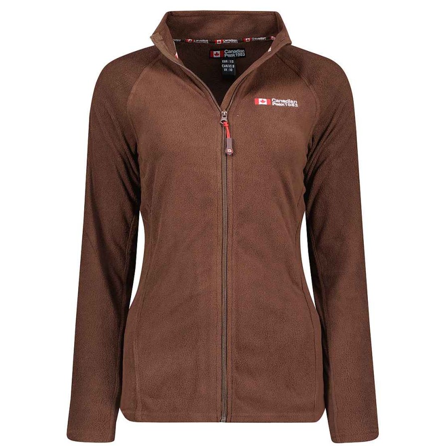 Femme Canadian Peak Polaire | Tugeak Fz Rm Brown Lady 224