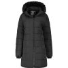 Femme Canadian Peak Parka | Autruchemai Black Mt Lady 001