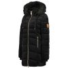 Femme Canadian Peak Parka | Biloveak Long Black Rm Cp Lady 001