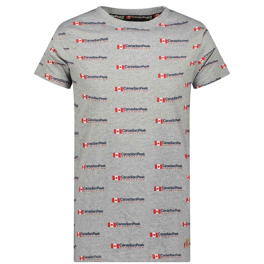 Homme Canadian Peak T-Shirt | Jabarieak Bgrey Rm Men 249