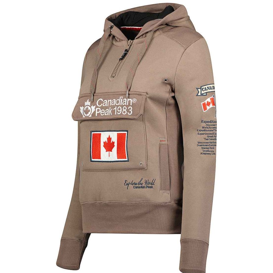 Femme Canadian Peak Transpirer | Gyrelle Taupe Cp Lady 054 Pop