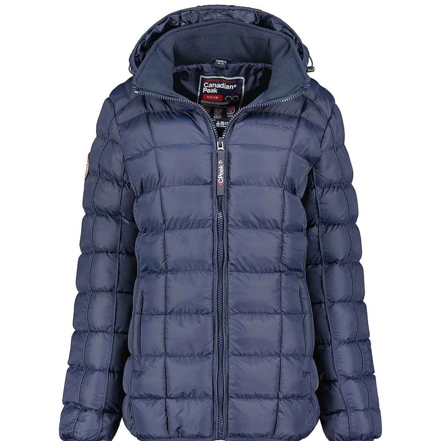 Femme Canadian Peak Blouson | Bambolineak Short Navy Rm Lady 079