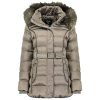 Femme Canadian Peak Parka | Aimeraudeak Taupe Bs Rm Cp Lady 070