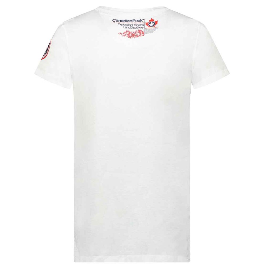 Homme Canadian Peak T-Shirt | Jomando White Men Cp Rm Men 235