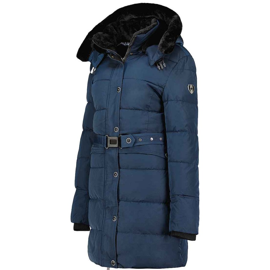 Femme Canadian Peak Parka | Bettineak Navy Rm Bs Lady 054