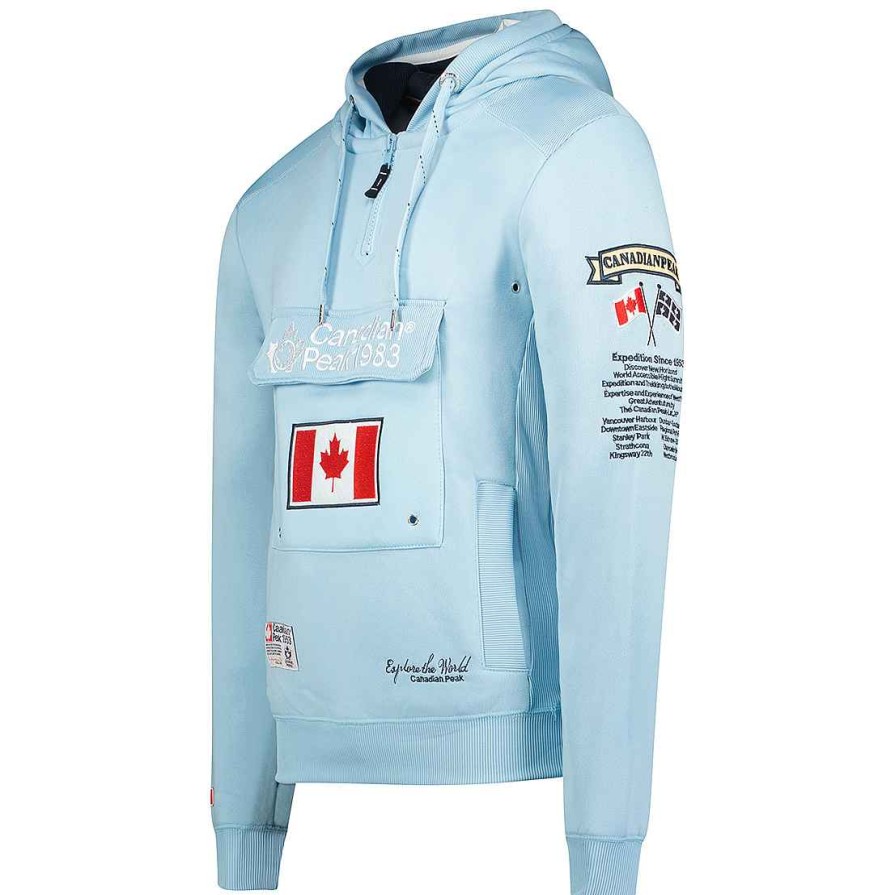 Homme Canadian Peak Transpirer | Galapagos Sky Blue Cp Men 054 Pop