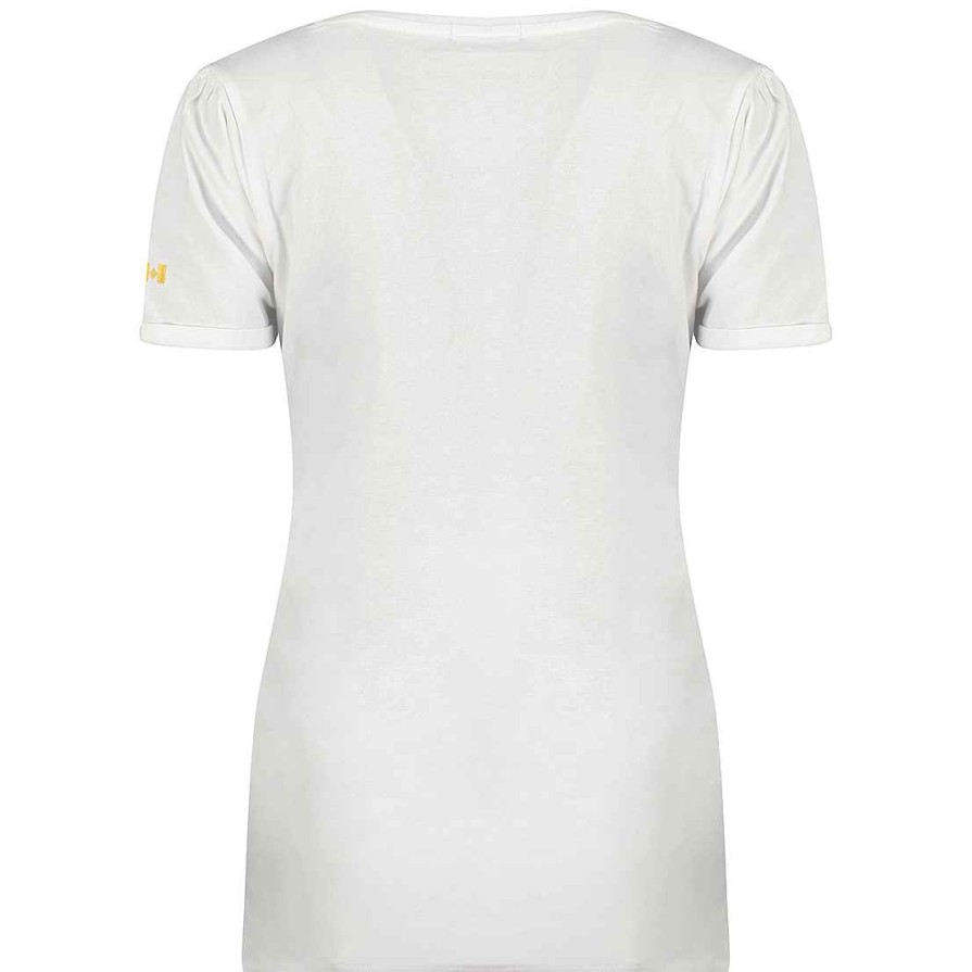 Femme Canadian Peak T-Shirt | Jacacieak White Rm Lady 419