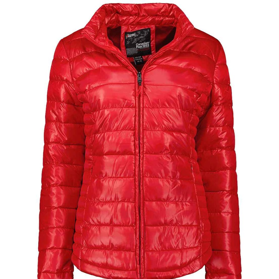 Femme Canadian Peak Blouson | Colombiana Basic Red Rm Cp Lady 096