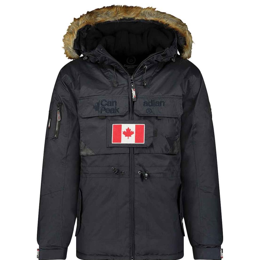 Homme Canadian Peak Parka | Bantouneak Men Cp 068