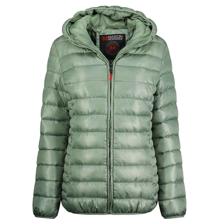 Femme Canadian Peak Blouson | Annemai Hood Mt Almond Lady 096