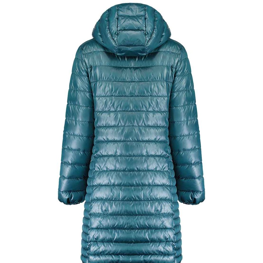 Fille Canadian Peak Blouson | Colombiana Long Hood D-Green Girl 096