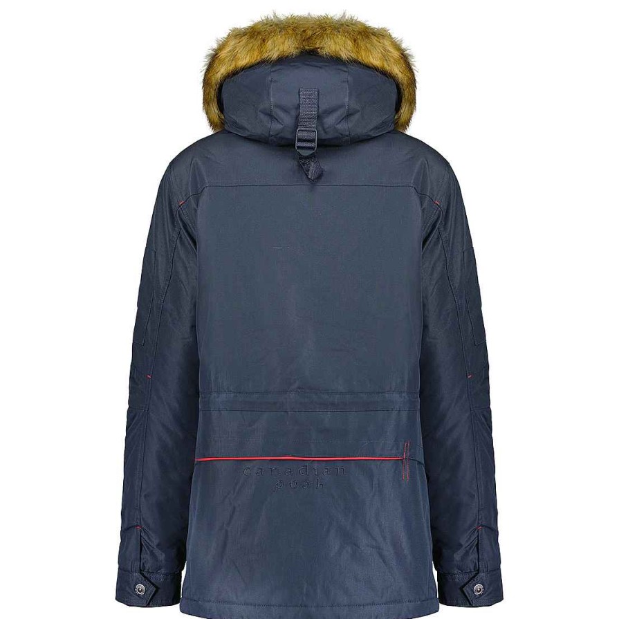 Femme Canadian Peak Parka | Acheak Rm Navy Lady 054