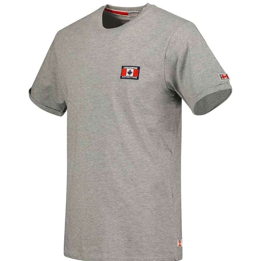 Homme Canadian Peak T-Shirt | Jaltimoreak Bgrey Rm Men 254