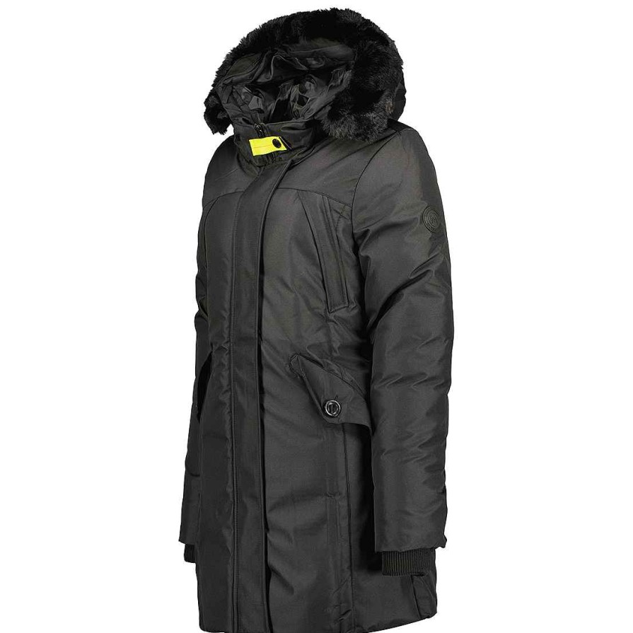 Femme Canadian Peak Parka | Cherimai Black Rm Lady 021