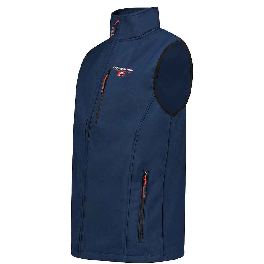 Homme Canadian Peak Coquille Souple | Vakiteak Softshell Navy Rm Men 250